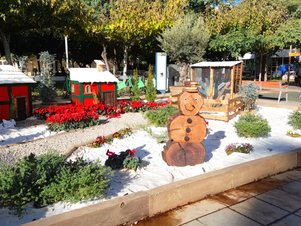 Jardín Efímero de calle Rafalafena