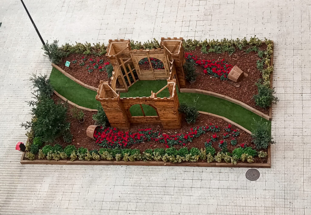 Jardín Efímero de Plaza Río Albentosa