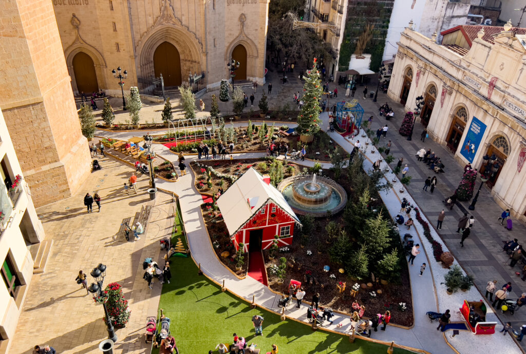 Jardín Efímero de Plaza Mayor